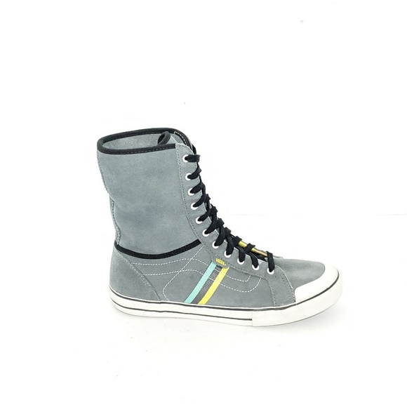 VANS Wellesley Womens High Top Sneakers Gray Sz 9 - Picture 8 of 8